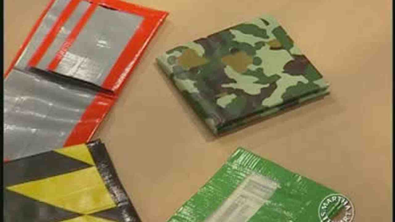How in the direction of Deliver Duct Tape Wallets image relating to Duct Tape Wallet Instructions Printable named How in the direction of Generate Duct Tape Wallets